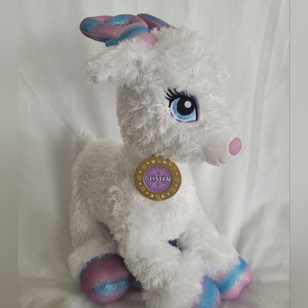 Build A Bear Glisten with sound 16" Plush toy